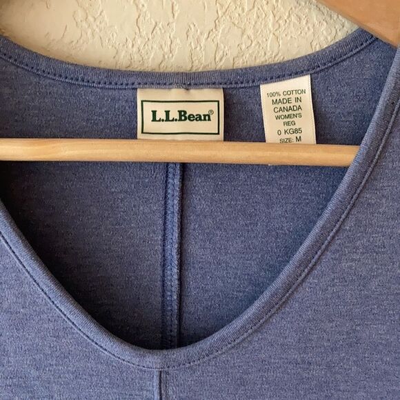 L.L. Bean Classic Pullover Maxi Dress Size M - Picture 2 of 6